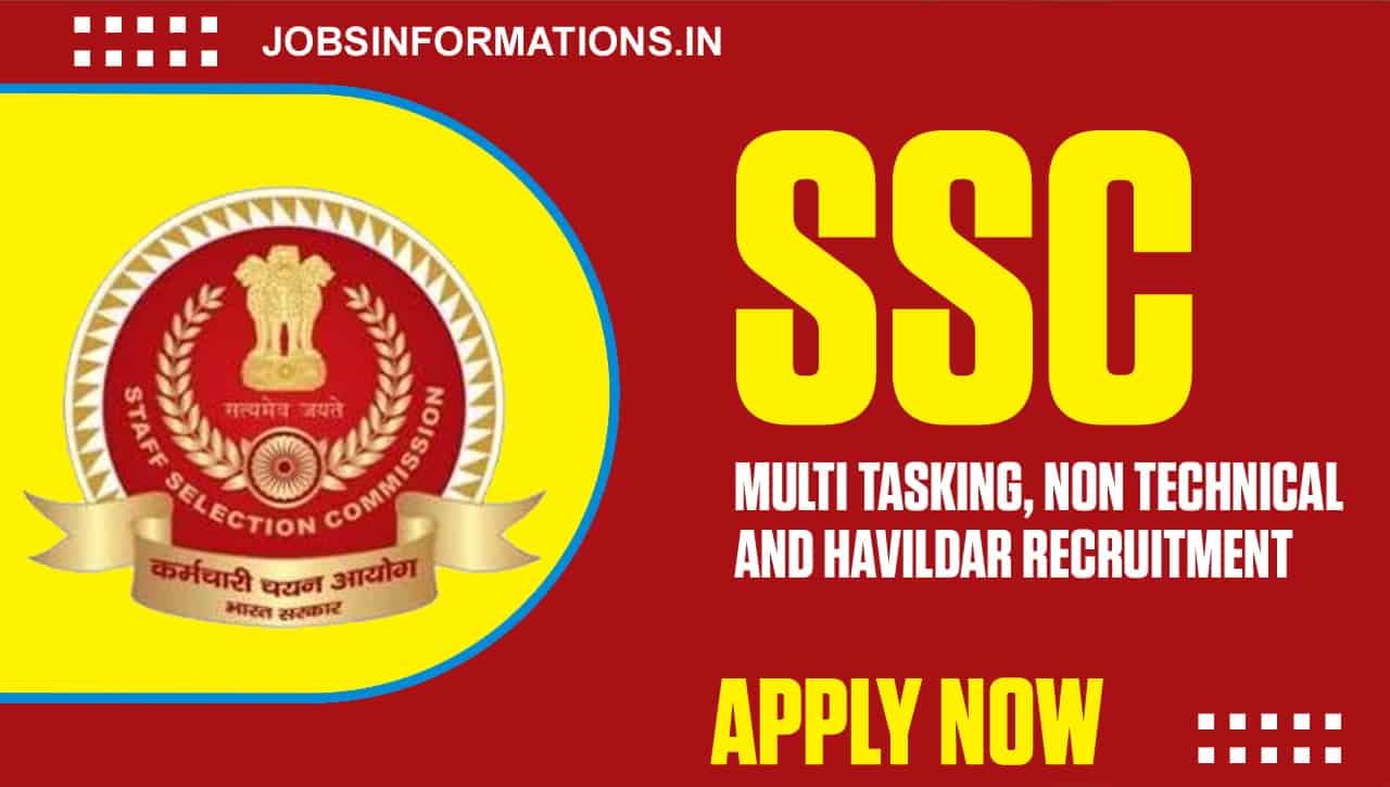 SSC MTS Non-Technical Recruitment 2024, Online Application Form 2024