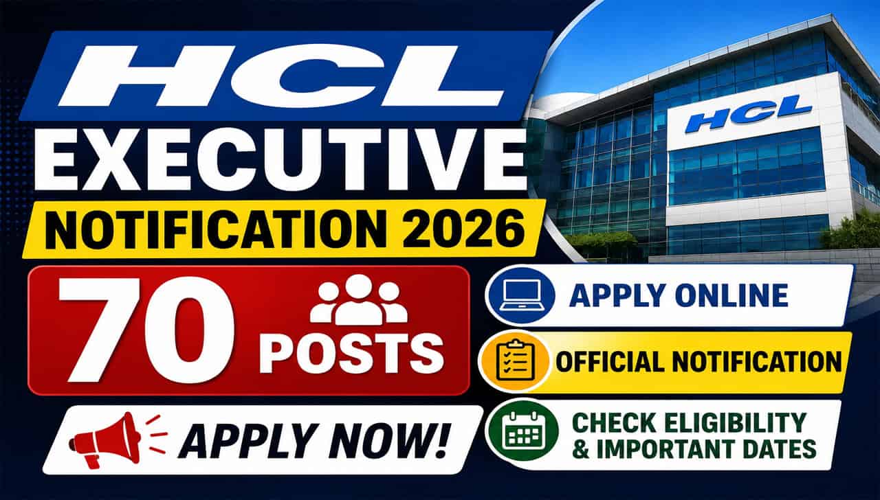 HCL Executive Notification 2026